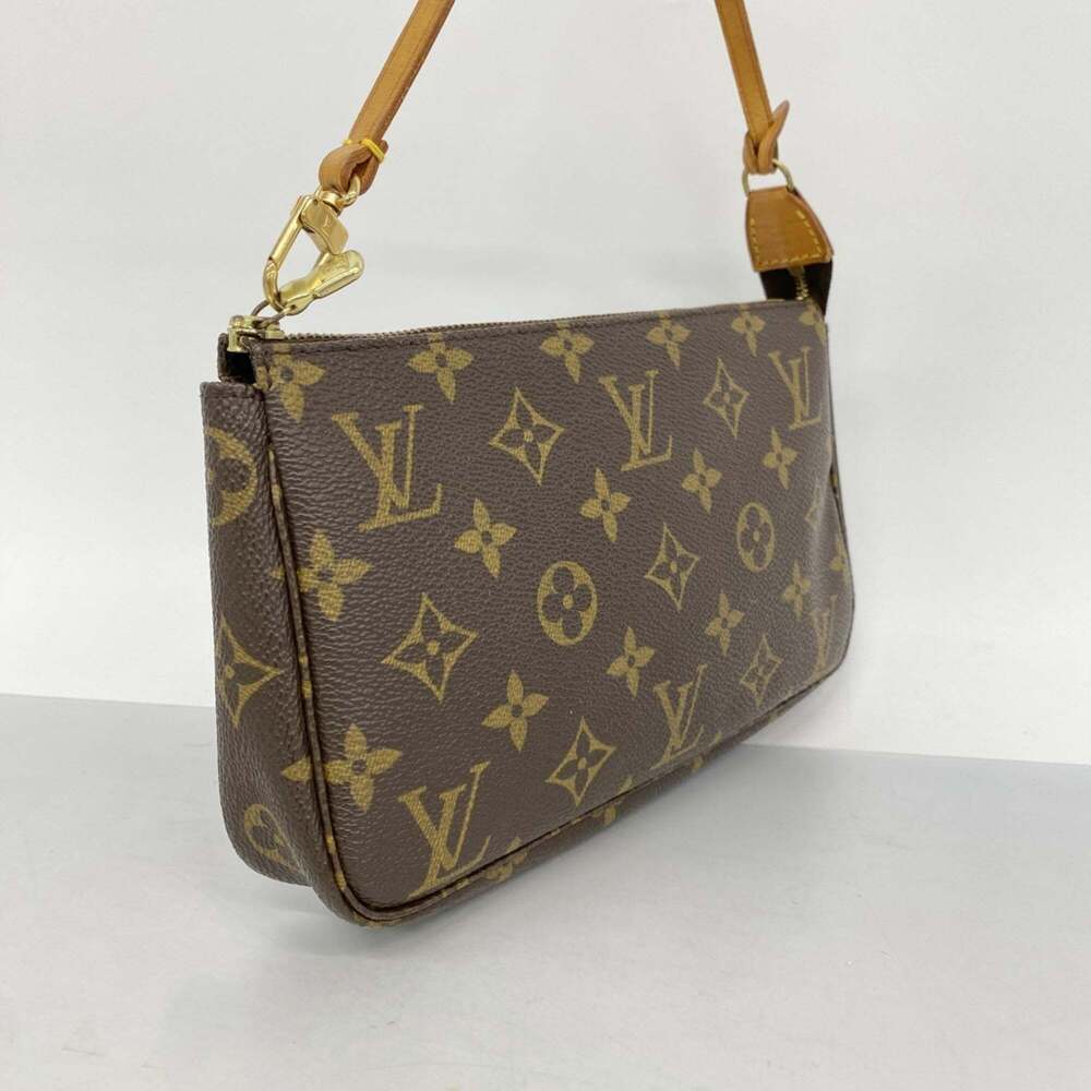 LOUIS VUITTON Brown Monogram Pochette Pouch - Picture 2 of 9